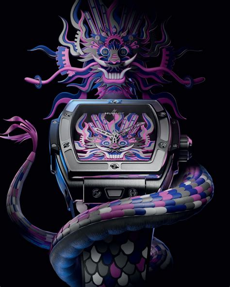 hublot spirit of big bang titanium dragon|hublot limited edition big bang.